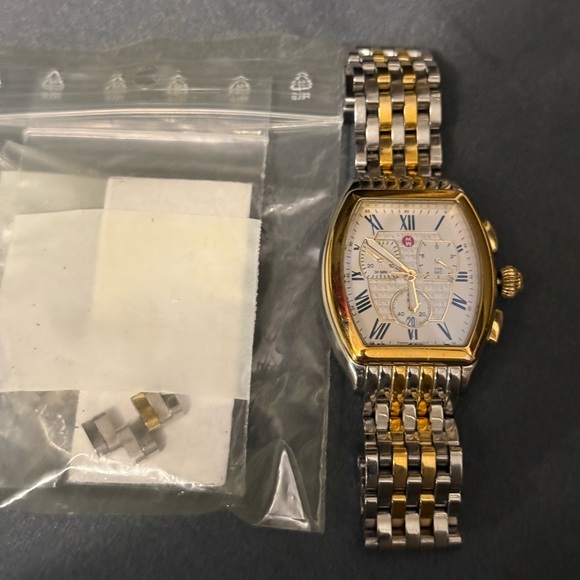 Michele Accessories - Michele Two-Tone Watch
